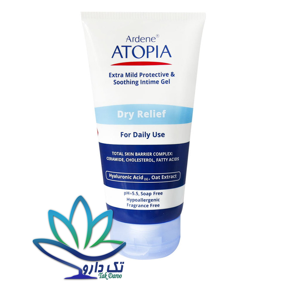 ژل شستشوی بسیار ملایم ناحیه ژنیتال آتوپیا آردن 150 گرم